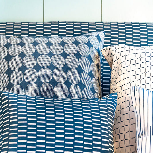 Funda de Cojín Camomila Azul