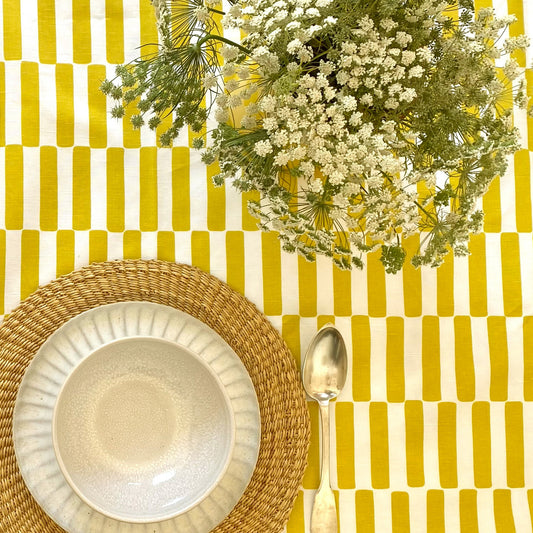 Mantel Pasarela amarillo sol