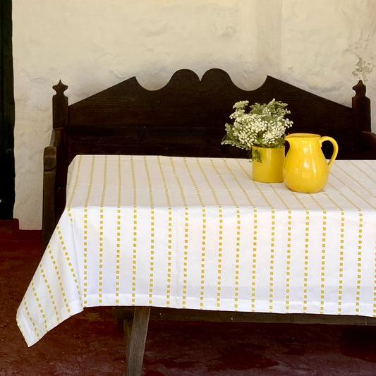 Mantel Sendero amarillo sol