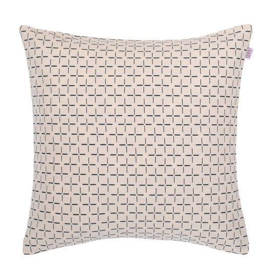 ¡NOVEDAD! funda de cojín cruces azul sobre claro