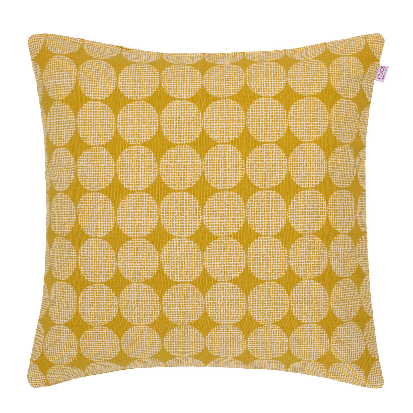 Funda de Cojín Camomila Mostaza