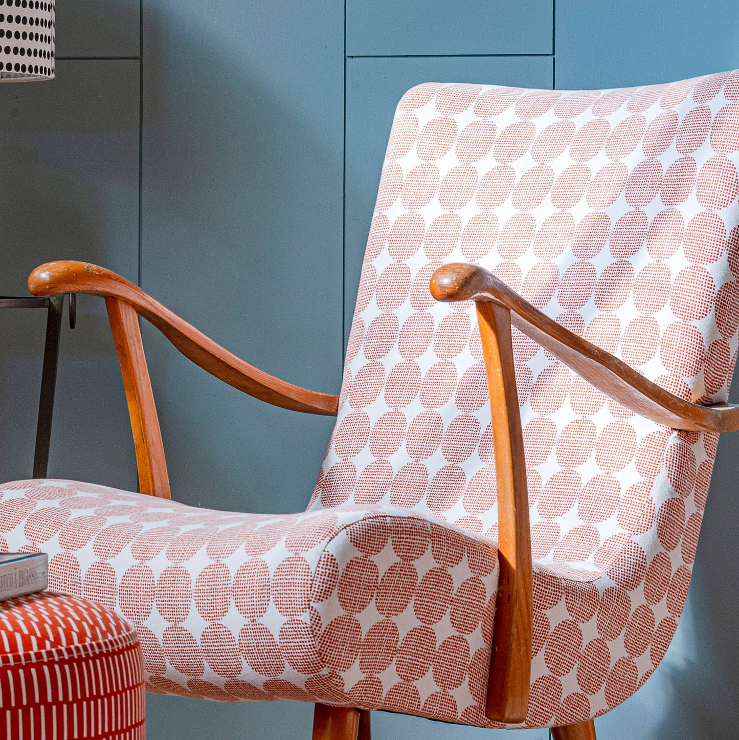 Tela Camomila Caldero sobre crudo