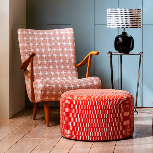 Tela Camomila Caldero sobre crudo