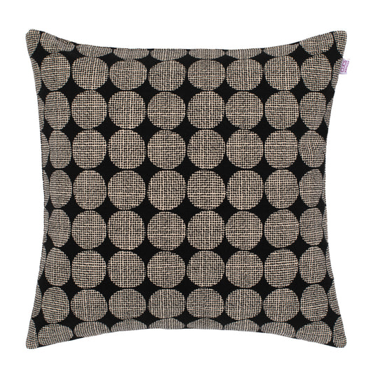 Funda de Cojín Camomila Negro