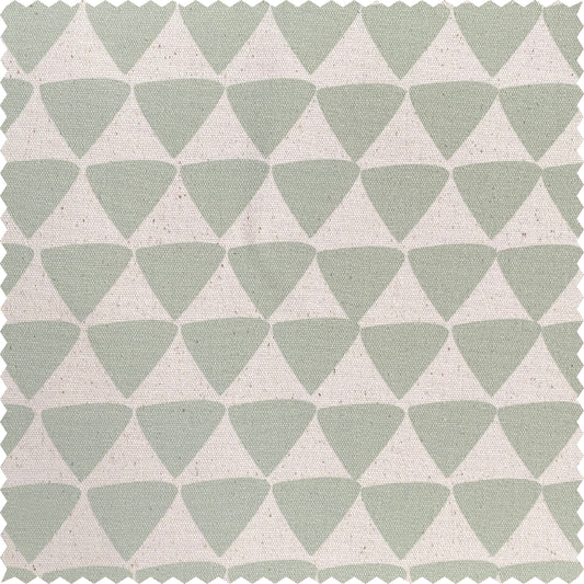 tela por metros triángulos salvia